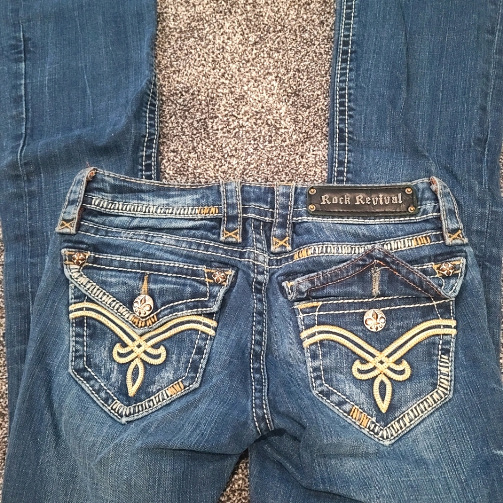 Rock Revival jeans boot (Elaina) size 25